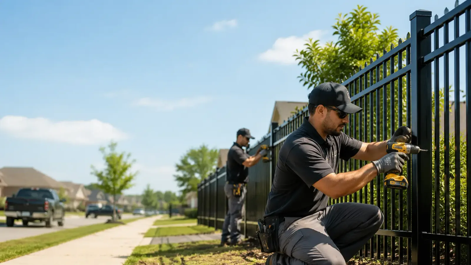 Metal Fence Installation in Hamlet, IN